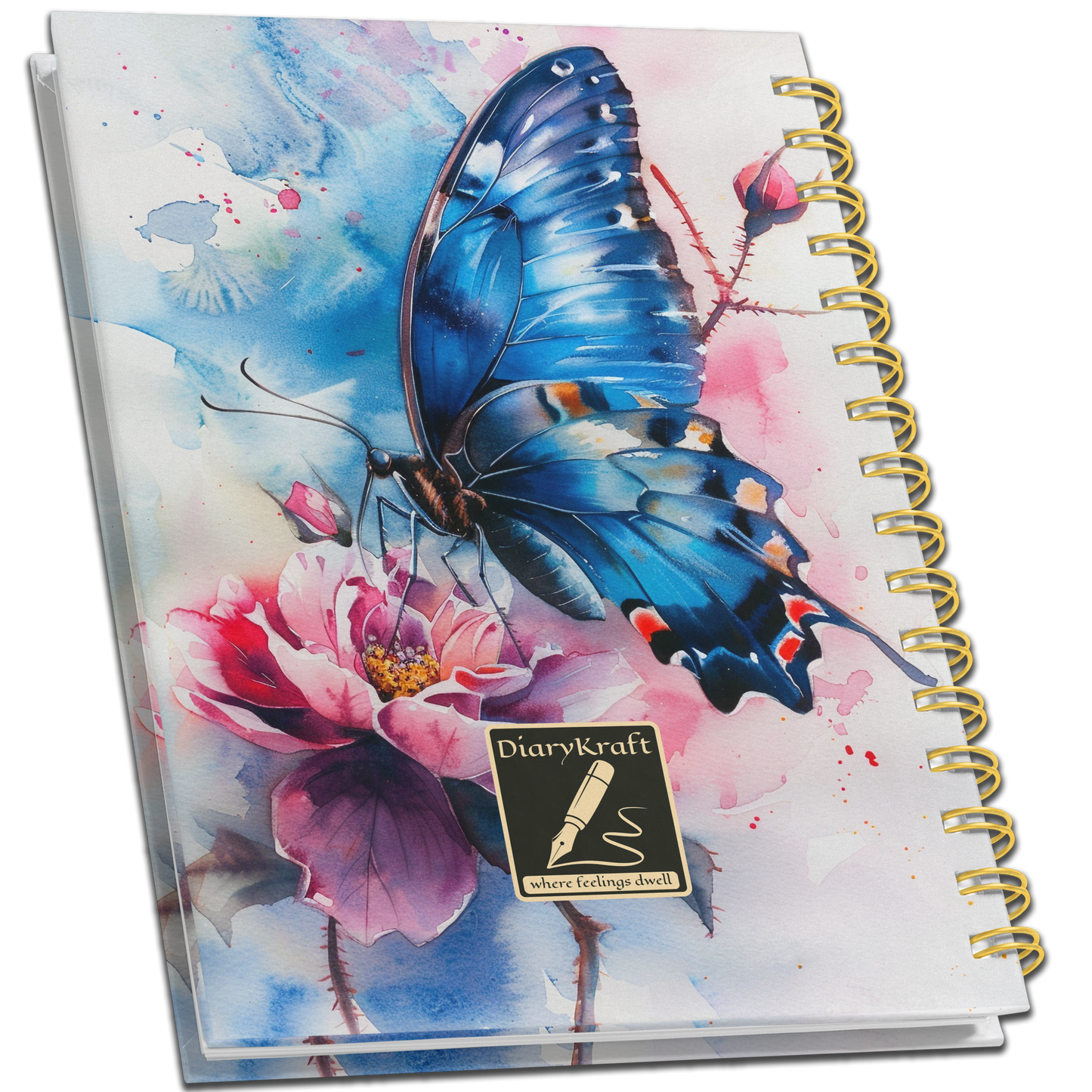 A4 HardCover Diary | Design: Last Butterfly
