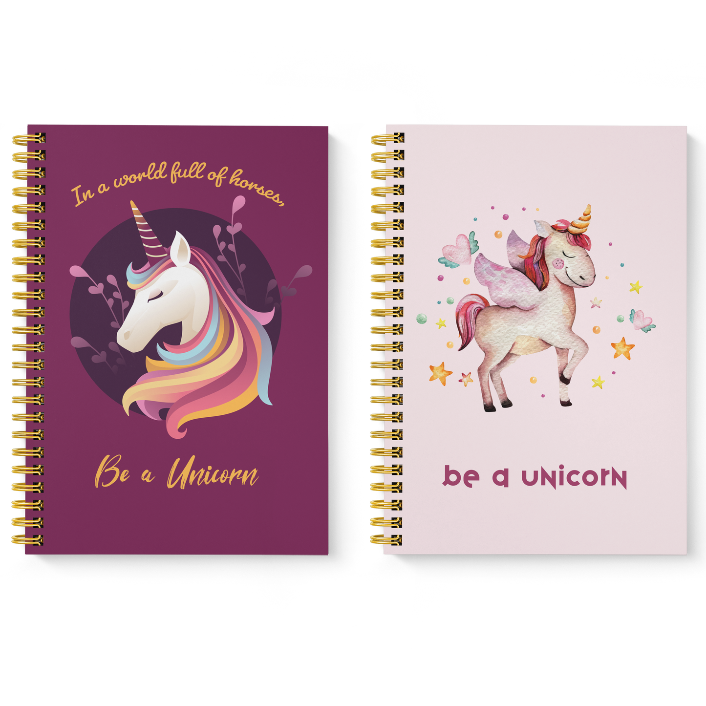 Diary Set of 2 | Design: Unicorn