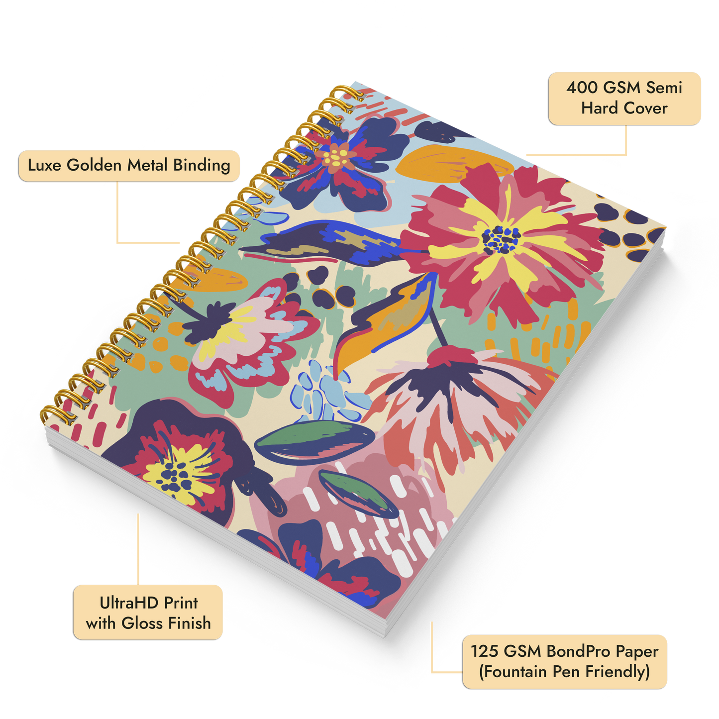 Diary Set of 4 | Design: ArtKraft