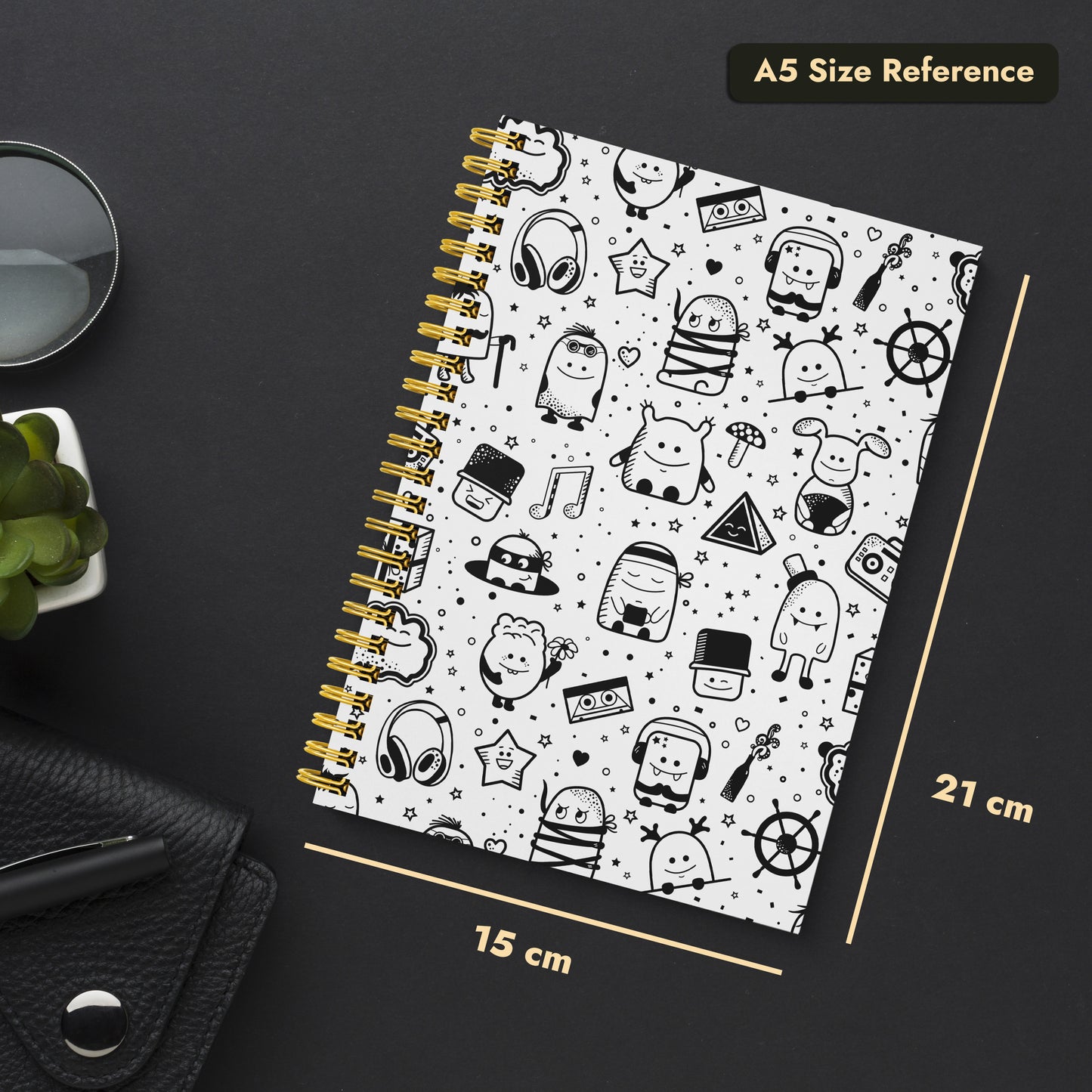 Diary Set of 4 | Design: Google Doodle
