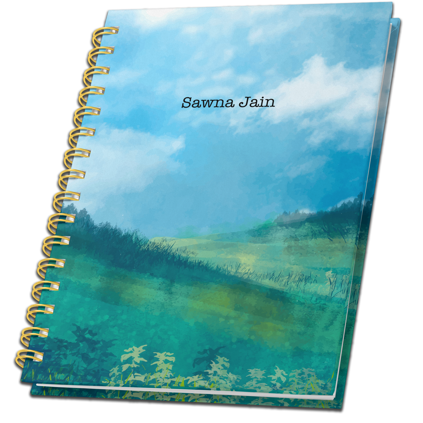 A4 HardCover Diary | Design: Hillside