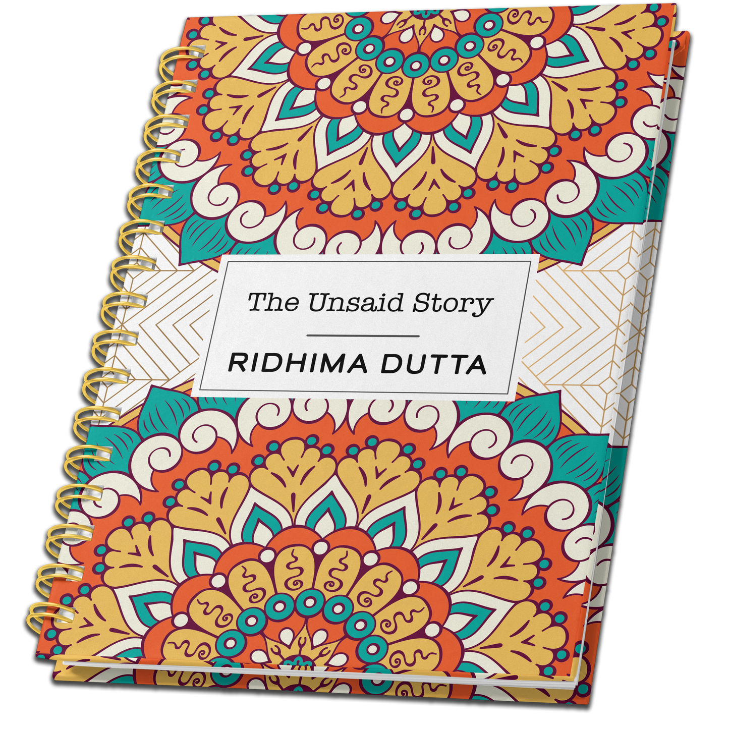 A4 HardCover Diary | Design: Unsaid Story