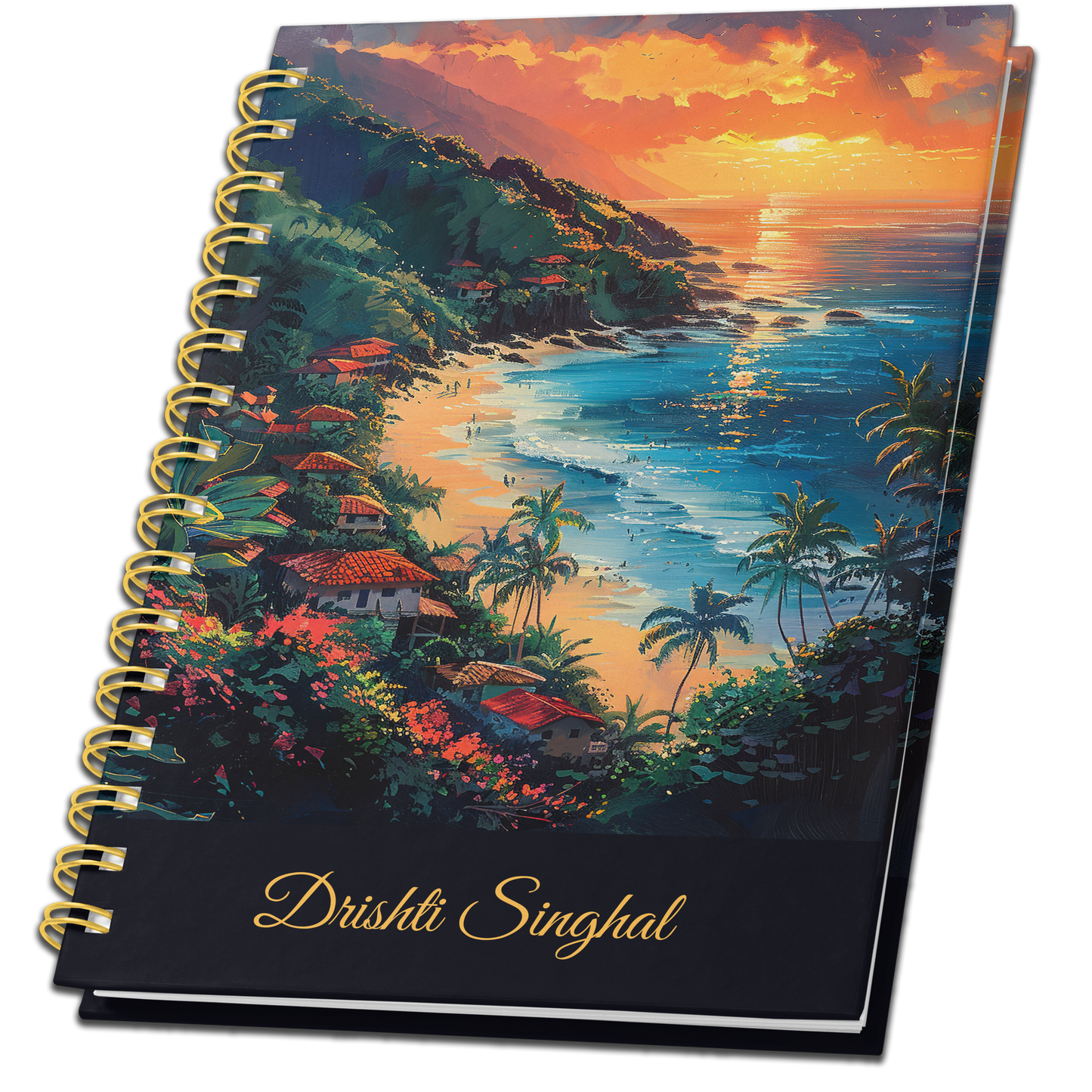 A4 HardCover Diary | Design: Village Far Away