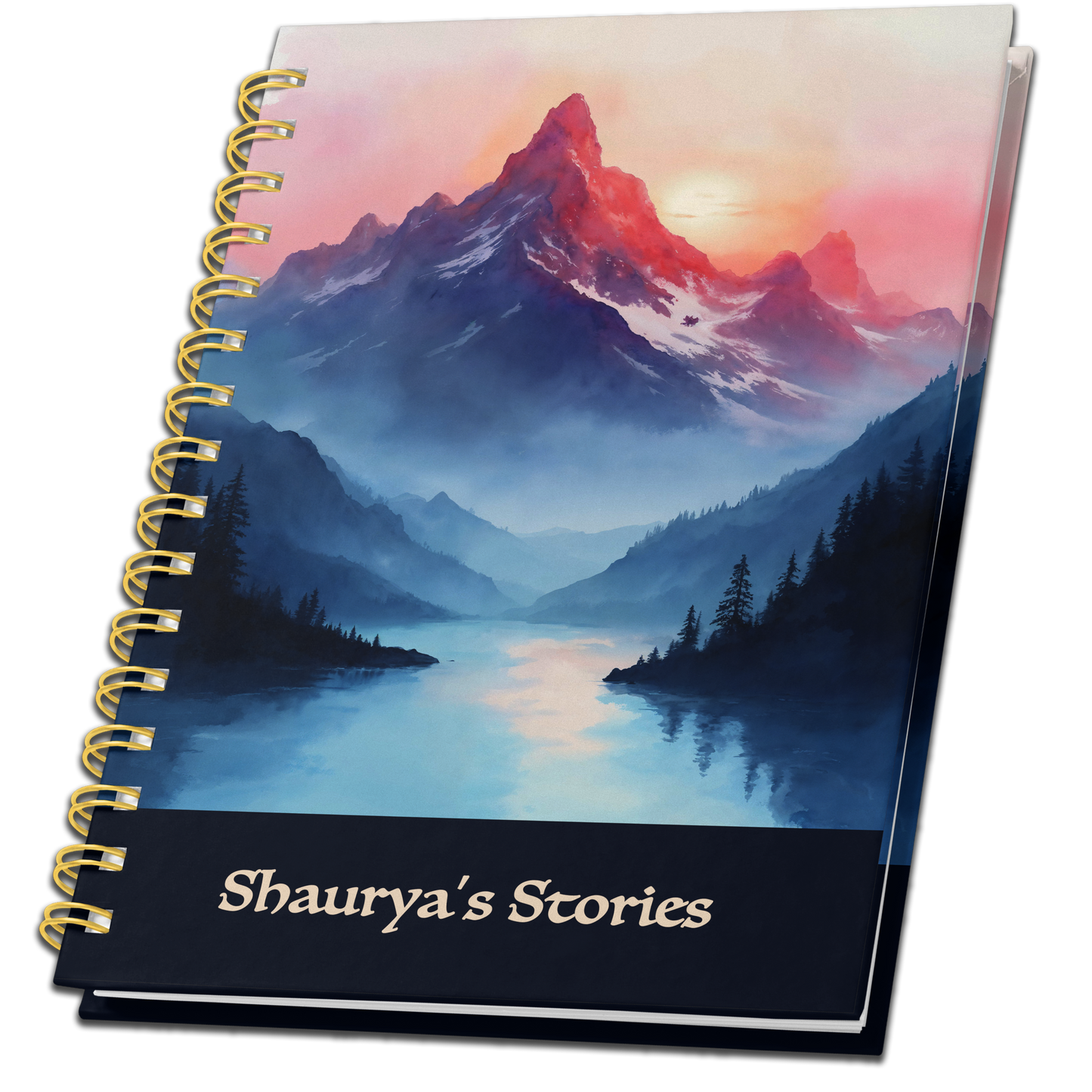 A4 HardCover Diary | Design: Mountain Way