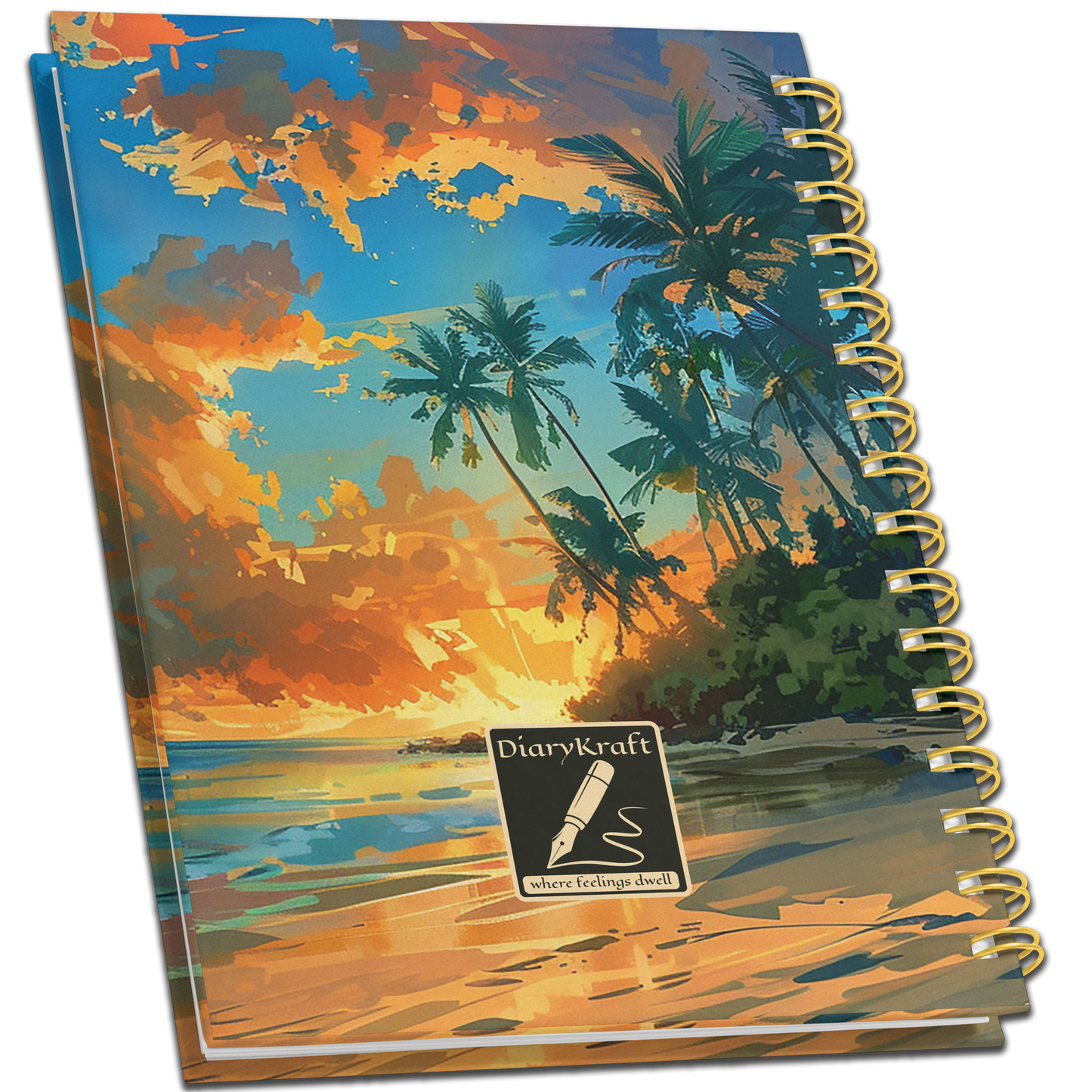 A4 HardCover Diary | Design: Village Far Away