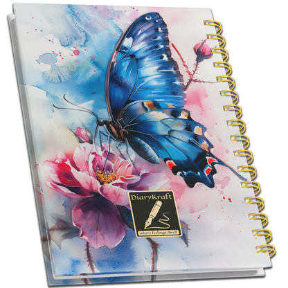 A4 HardCover Diary | Design: Last Butterfly