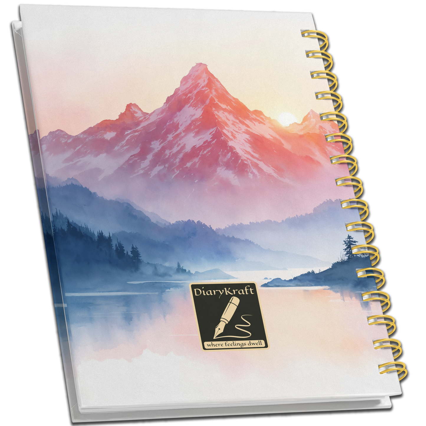 A4 HardCover Diary | Design: Mountain Way
