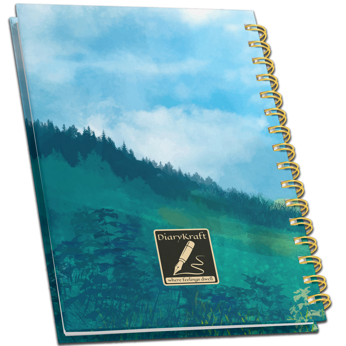 A4 HardCover Diary | Design: Hillside