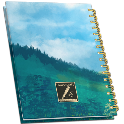 A4 HardCover Diary | Design: Hillside