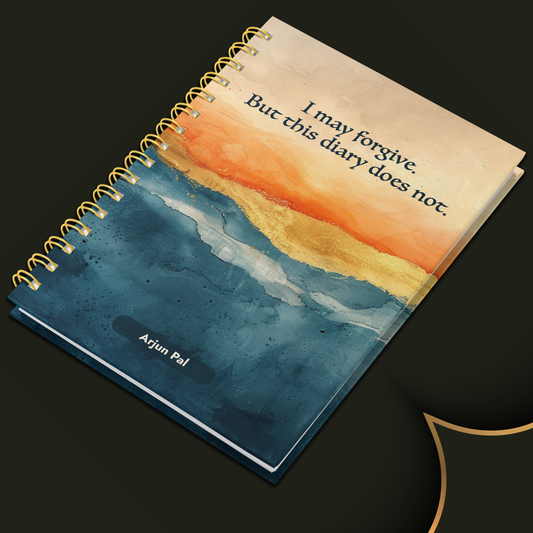 A4 HardCover Diary | Design: Not Forgotten