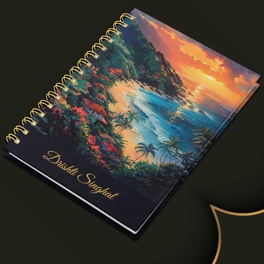 A4 HardCover Diary | Design: Village Far Away
