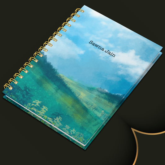 A4 HardCover Diary | Design: Hillside