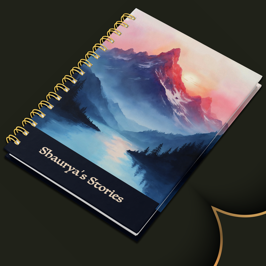 A4 HardCover Diary | Design: Mountain Way