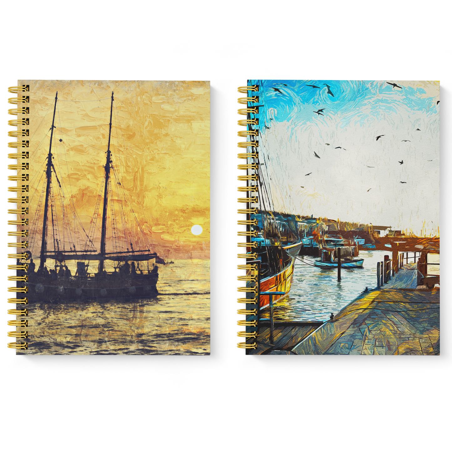 Diary Set of 2 | Design: Sail Away