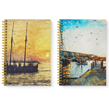Diary Set of 2 | Design: Sail Away