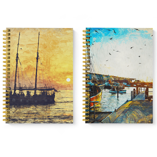 Diary Set of 2 | Design: Sail Away