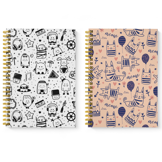 Diary Set of 2 | Design: Doodle