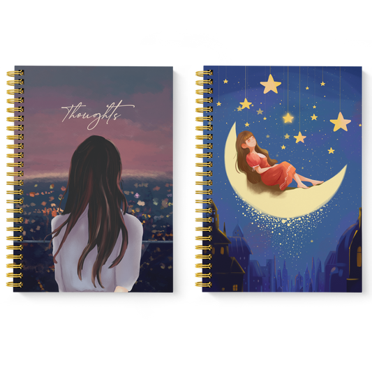 Diary Set of 2 | Design: Thoughts