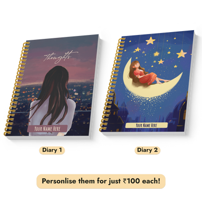 Diary Set of 2 | Design: Thoughts