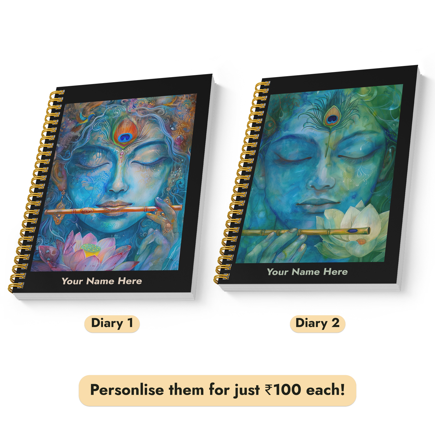 Diary Set of 2 | Design: Krishna