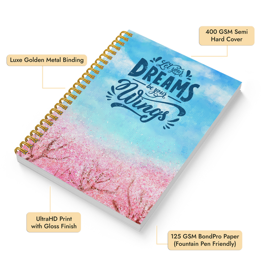 Diary Set of 4 | Design: Motivational Quotes