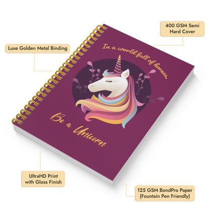 Diary Set of 2 | Design: Unicorn