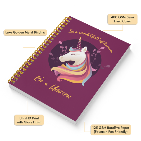 Diary Set of 2 | Design: Unicorn