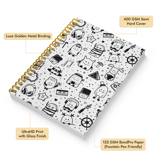 Diary Set of 2 | Design: Doodle
