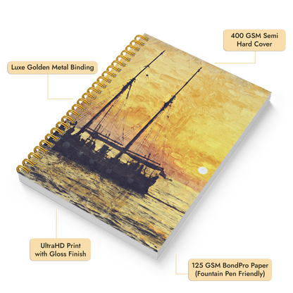 Diary Set of 2 | Design: Sail Away
