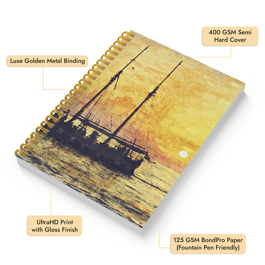Diary Set of 2 | Design: Sail Away