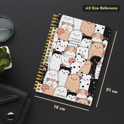 Diary Set of 2 | Design: Cute Pets