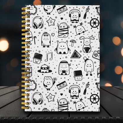 Diary Set of 4 | Design: Google Doodle