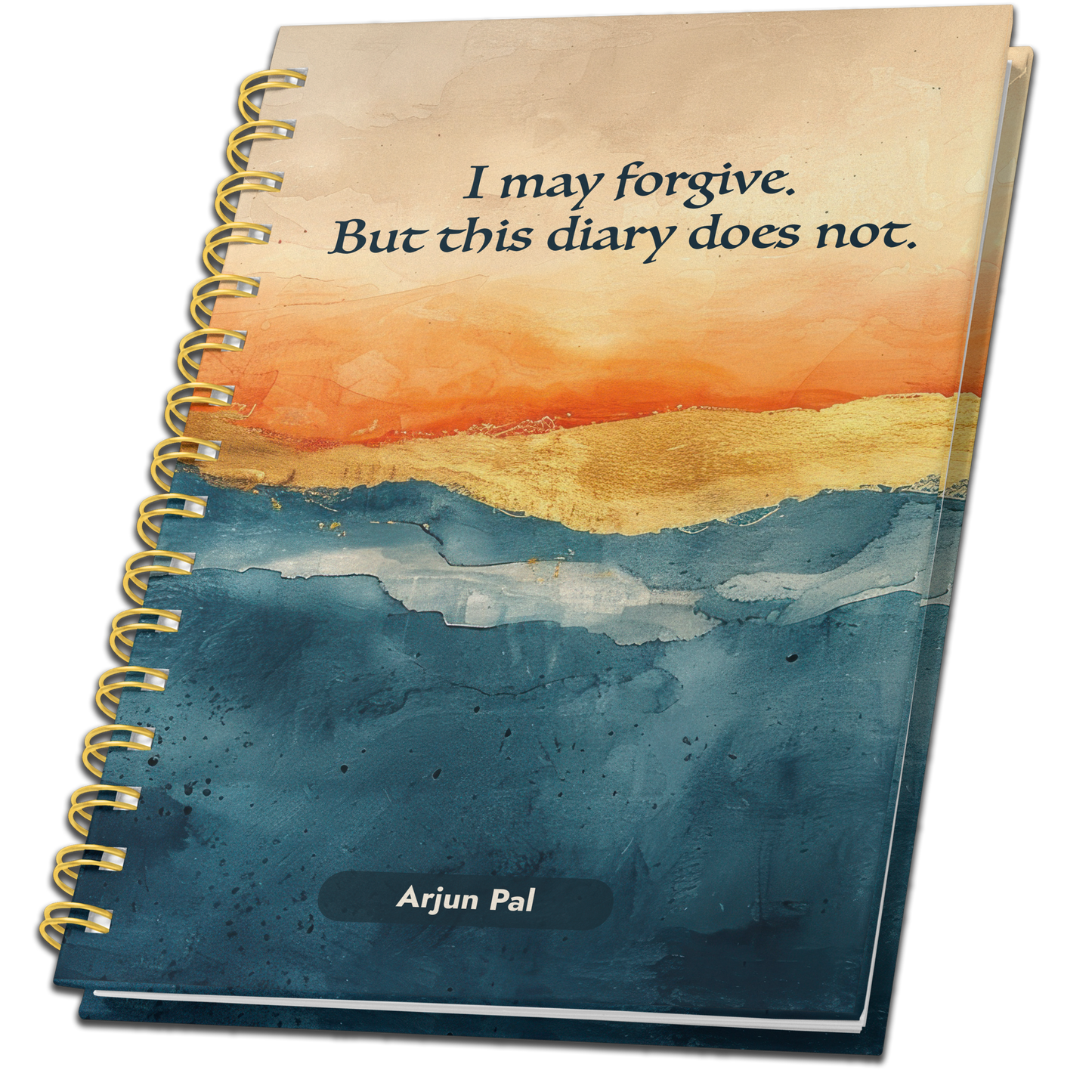 A4 HardCover Diary | Design: Not Forgotten