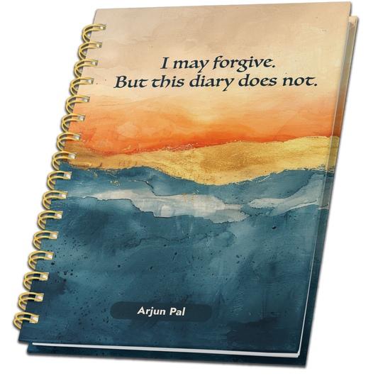 A4 HardCover Diary | Design: Not Forgotten