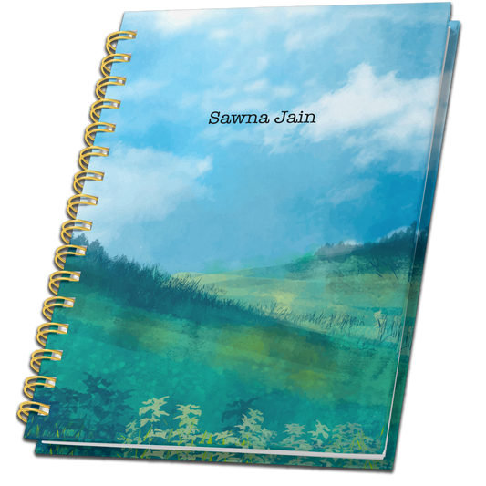 A4 HardCover Diary | Design: Hillside