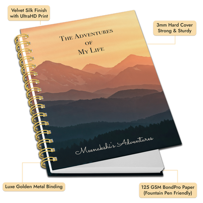 A4 HardCover Diary | Design: Life Adventure